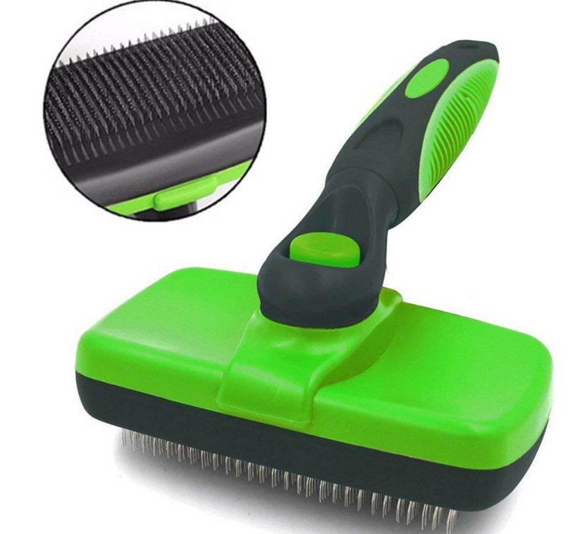 Self-Cleaning Pet Grooming Brush