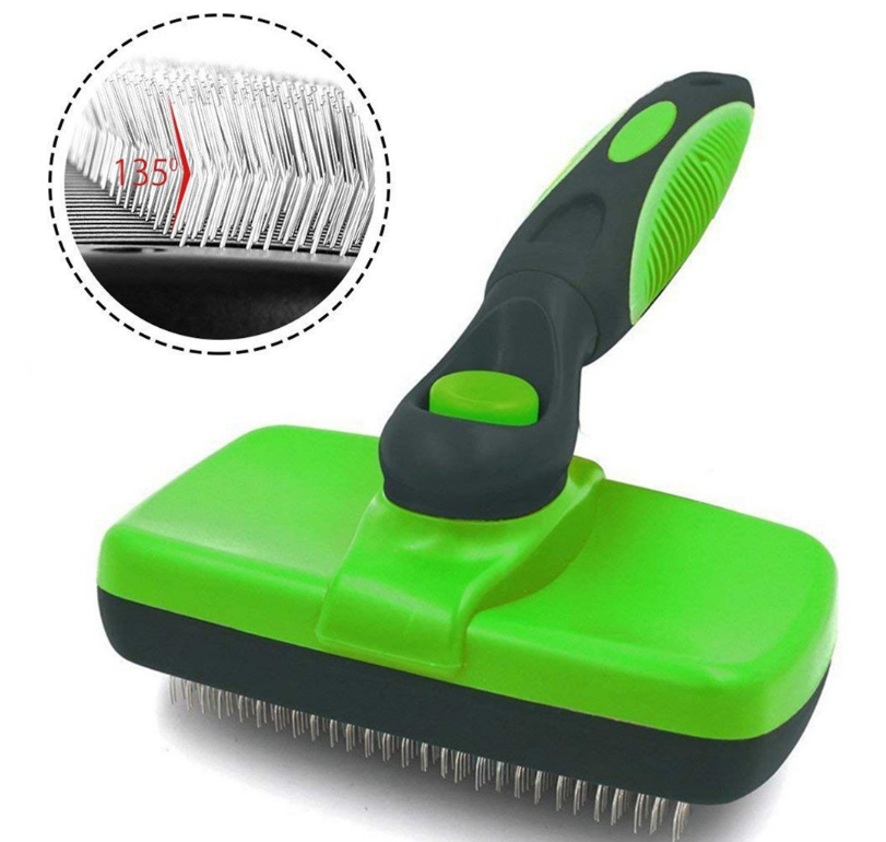 Self-Cleaning Pet Grooming Brush