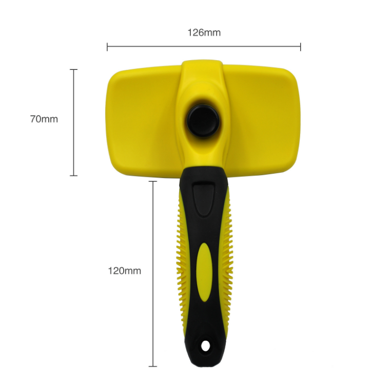 Self-Cleaning Pet Grooming Brush