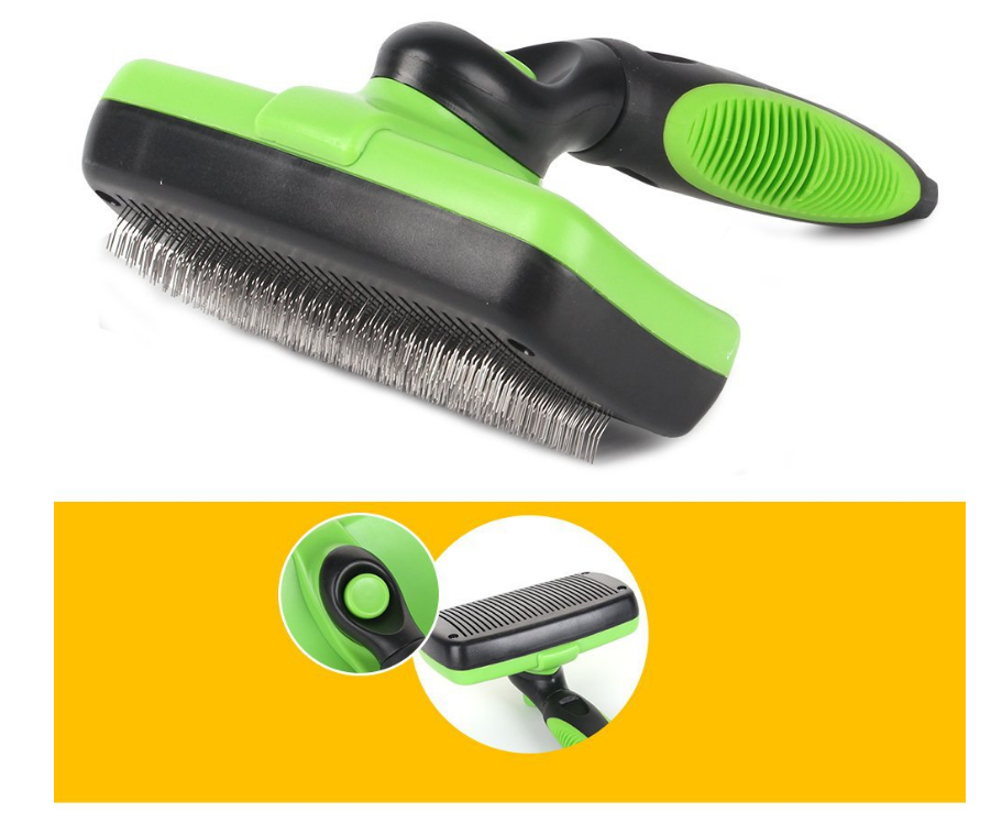 Self-Cleaning Pet Grooming Brush
