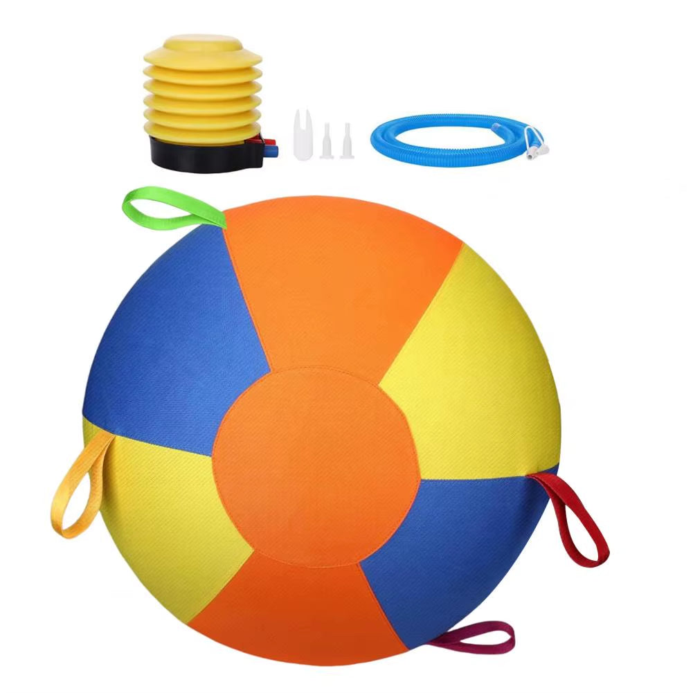 Dog Herding Ball with Cover & Pump – 18" Heavy-Duty